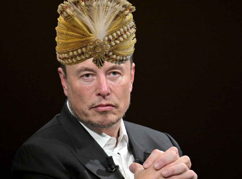 Если б Маск был султан.